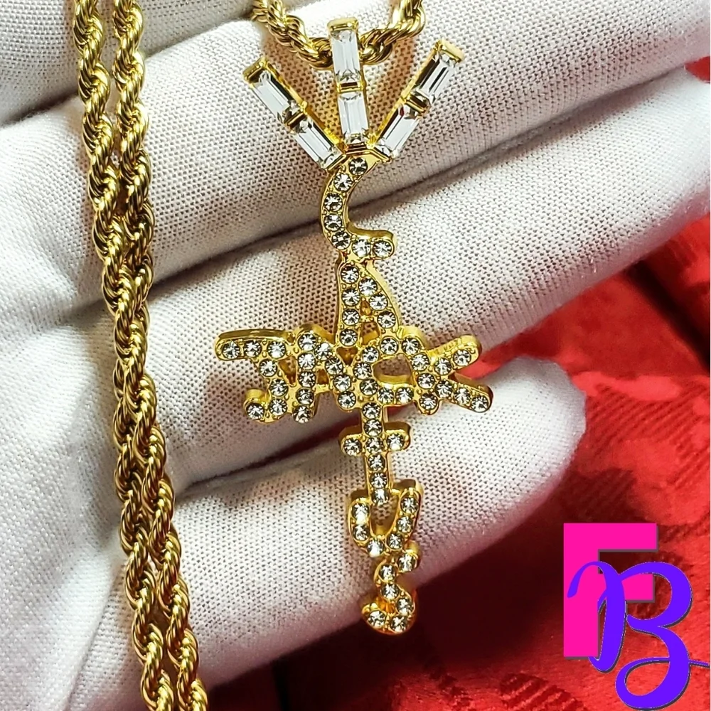 Cactus Jack Pendant and Chain